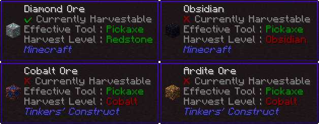 Waila Harvestability Mod