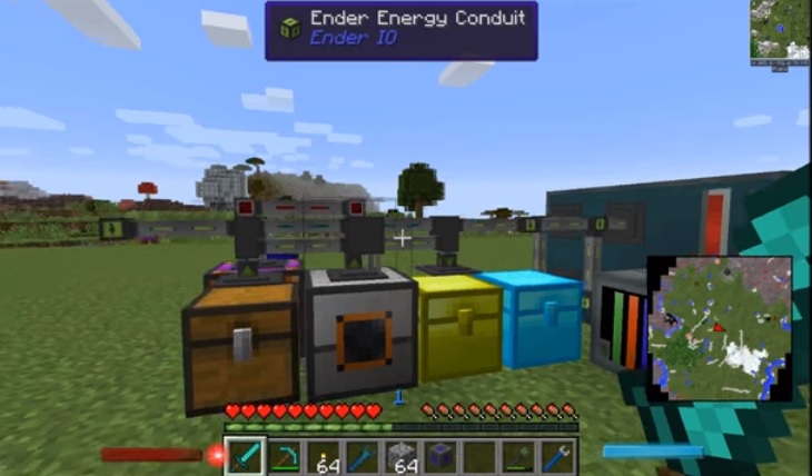 скачать мод ender io