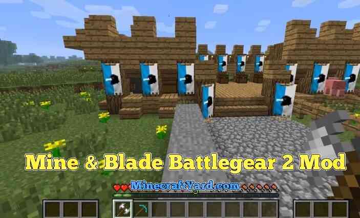 Mine & Blade: Battlegear 2 - скачать мод для Minecraft.