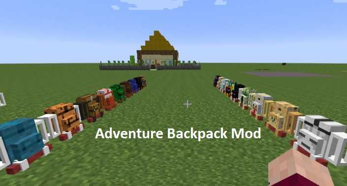 Adventure Backpack (1.20.5 - 1.19.4 - 1.18.2 - 1.17.1) Minecraft