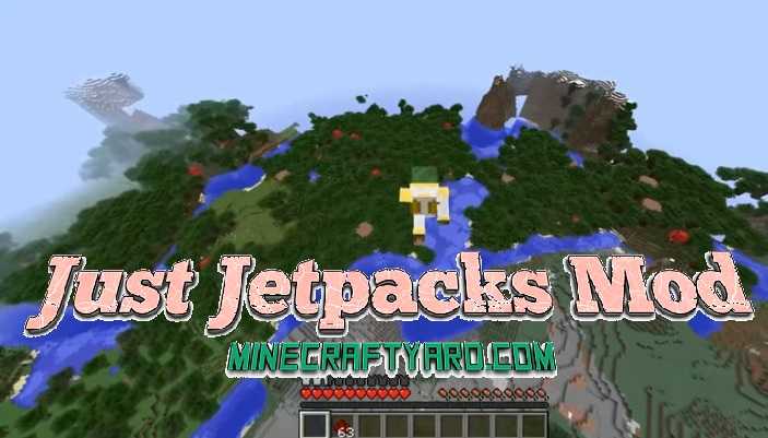 Just Jetpacks Mod (1.20.5 - 1.19.4 - 1.18.2 - 1.17.1) Minecraft