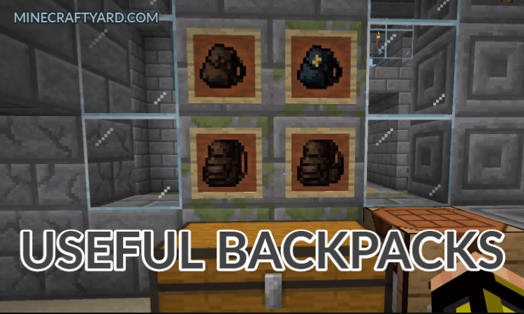 Useful backpacks. Useful Backpacks 1 12 2. Useful Backpacks 1.16.5. Useful Backpacks [1.19.2] [1.18.2] [1.16.5] [1.12.2] видео