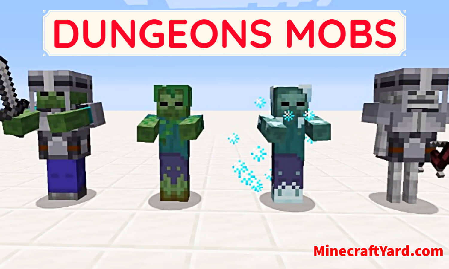 Dungeons Mobs Mod 1 18 1 1 17 1 Deadly Mobs Minecraft