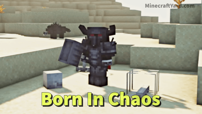 Born in Chaos Mod (1.20.5 - 1.19.4) Aggressive Mobs in Minecraft